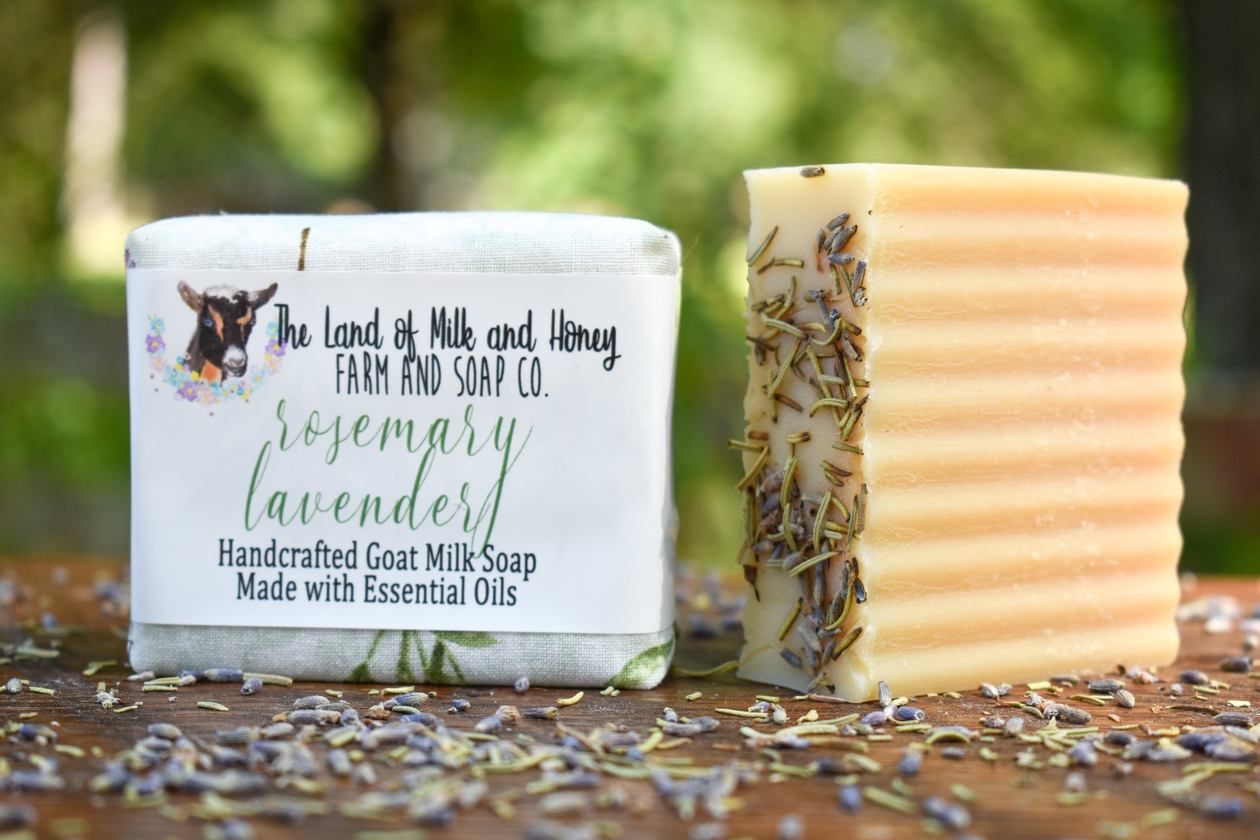 Rosemary Lavender Goat Milk Soap